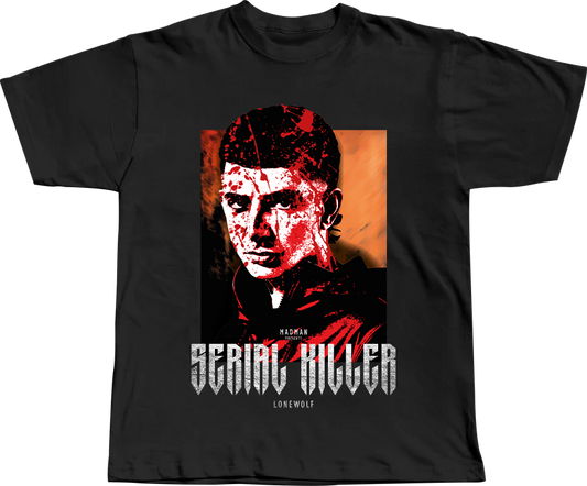 T-SHIRT "SERIAL KILLER" BLACK